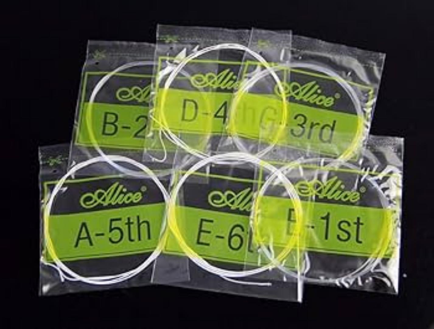 Generic Acoustic Guitar Strings 6pcs/Set