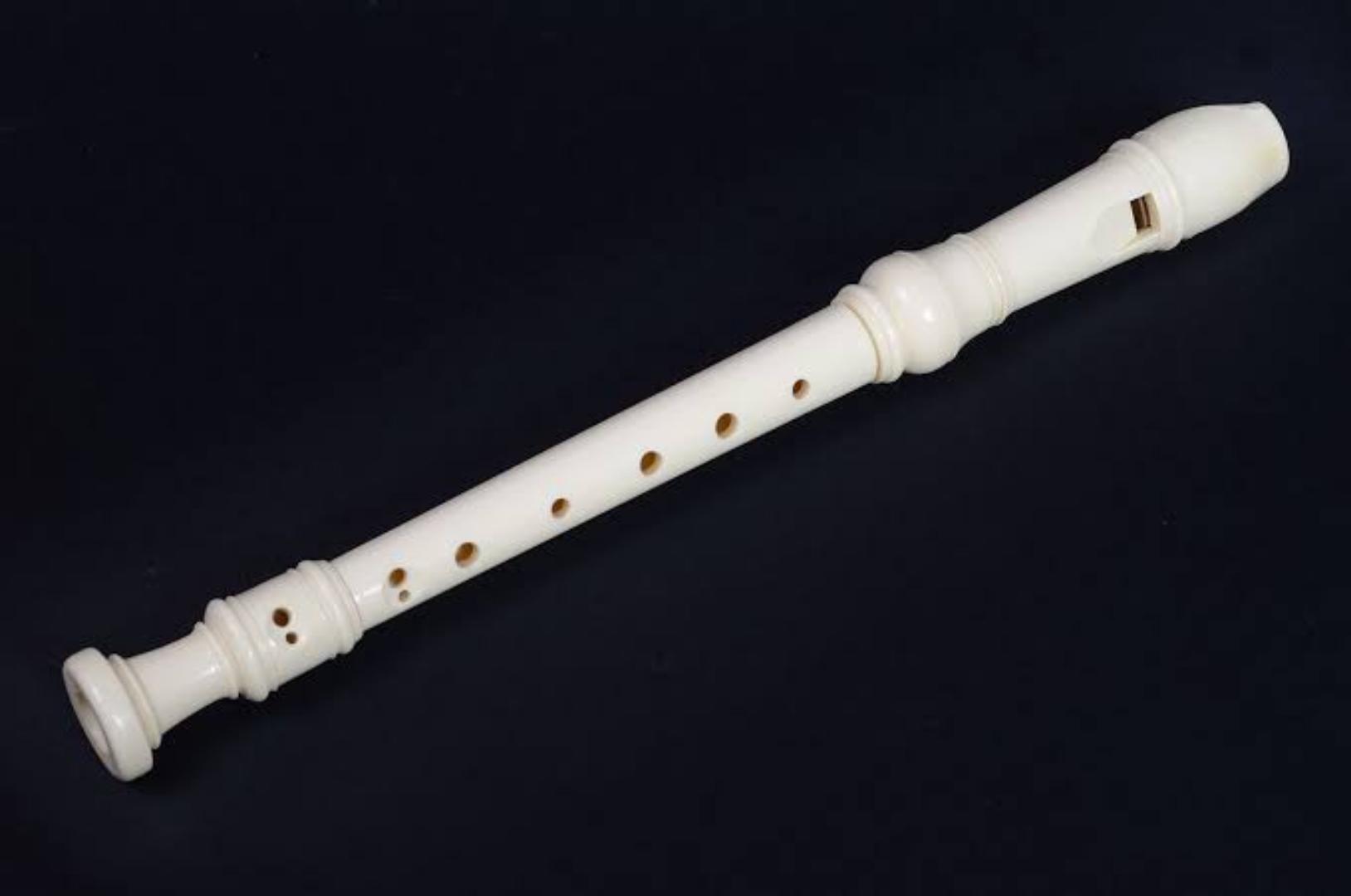 Yamaha Recorder 8 Holes Soprano Recorder Flute With Cleaning Stick