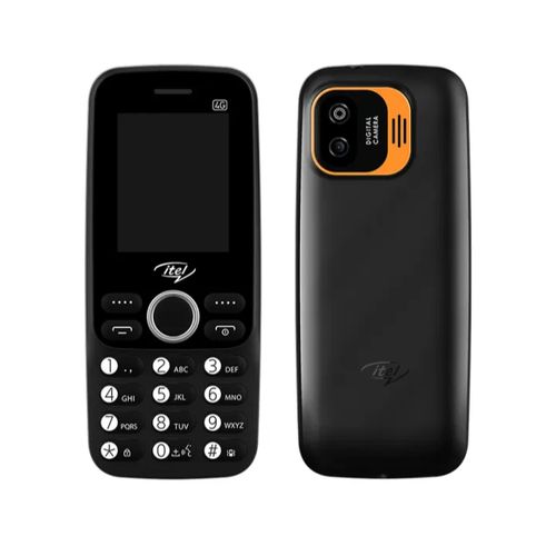 (NEW)Itel 9020, 2.0", 1000 mAh 4G,king voice-Black