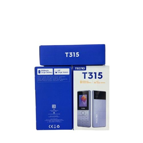 (BRAND NEW)Tecno T315 Dual SIM,2.4" screen,4MB ROM + 4MB RAM