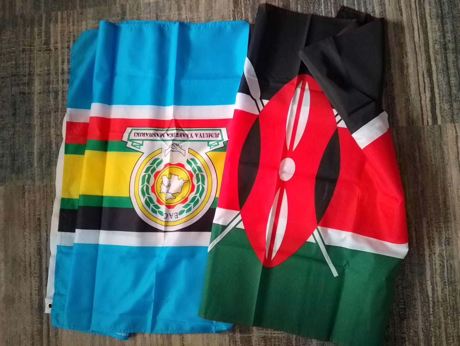 Kenya & East Africa National Flag 38"x58"Double Sided For Outdoors 3 Ply 200D Heavy Duty Polyester