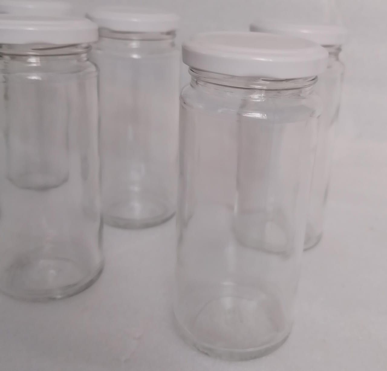 250ML Mason Jars Glass Canning Jars with Airtight Lids, Glass Storage Containers for Overnight Oats, Jam, Jelly, Honey, Beans, Spice,