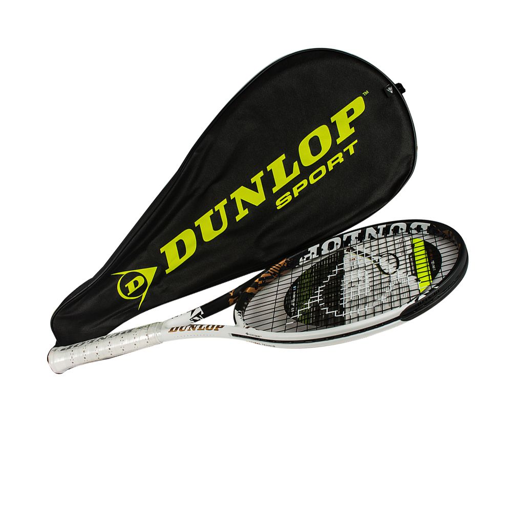 Dunlop Tennis Racket Nitro Elite -G4-HL 27 Inches 260G Black and White Grip G4