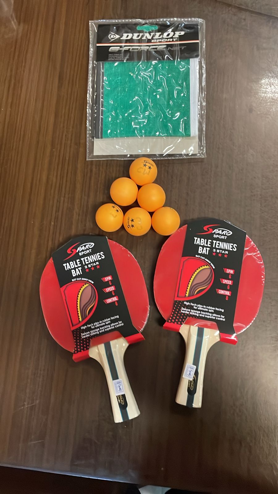 Ensemble Tennis De Table Dunlop G Force – Occasion