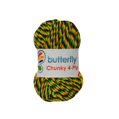 5 Pack x 100g Rainbow Yarn Acrylic Multi Colored with Vibrant Colors Soft Color Changing Ideal for Knitting and Crocheting Crafts,