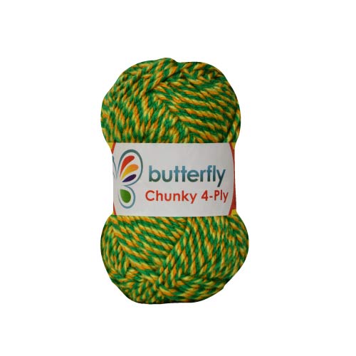 5 Pack x 100g Rainbow Yarn Acrylic Multi Colored with Vibrant Colors Soft Color Changing Ideal for Knitting and Crocheting Crafts,
