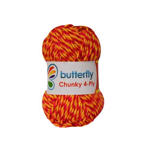 5 Pack x 100g Rainbow Yarn Acrylic Multi Colored with Vibrant Colors Soft Color Changing Ideal for Knitting and Crocheting Crafts,