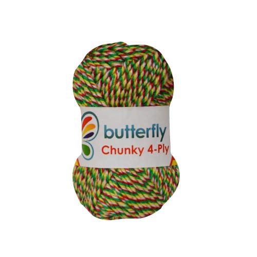 5 Pack x 100g Rainbow Yarn Acrylic Multi Colored with Vibrant Colors Soft Color Changing Ideal for Knitting and Crocheting Crafts,