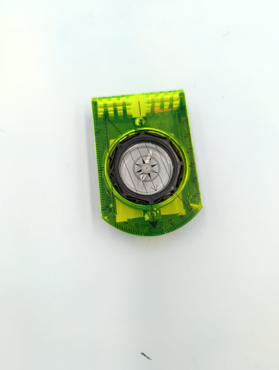 AceCamp Folding Map Compass With Mirror With Mirror for Camping, Hiking, Navigation
