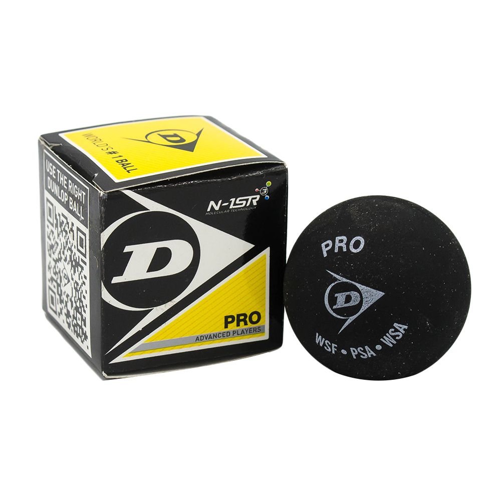 Dunlop Rubber Squash Ball Double Yellow Point Squash Balls Game Speed Rubber Ball For Tournament Player