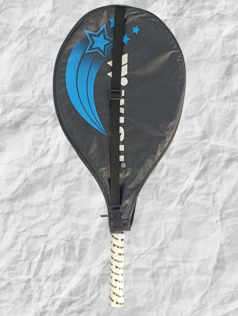 Wish Junior Tennis Racket 25 Inches with Cover Bag Lightweight Aluminium Alloy Racquet for Children WISH No. 2500