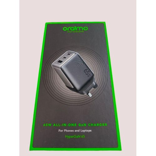 Oraimo HyperGaN 65 65W GaN Wall Charger Kit
