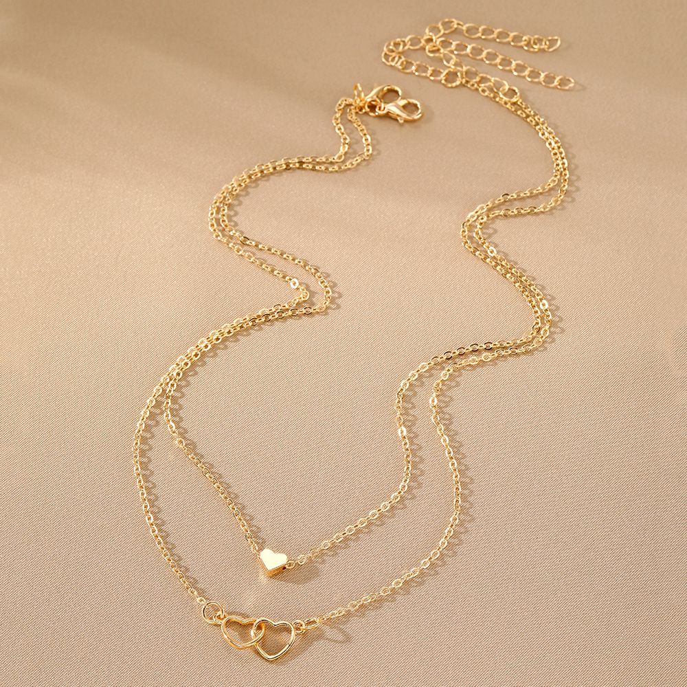 2pcs/set Women Necklace Ladies Jewelry Sets Fashion Girl's Necklace