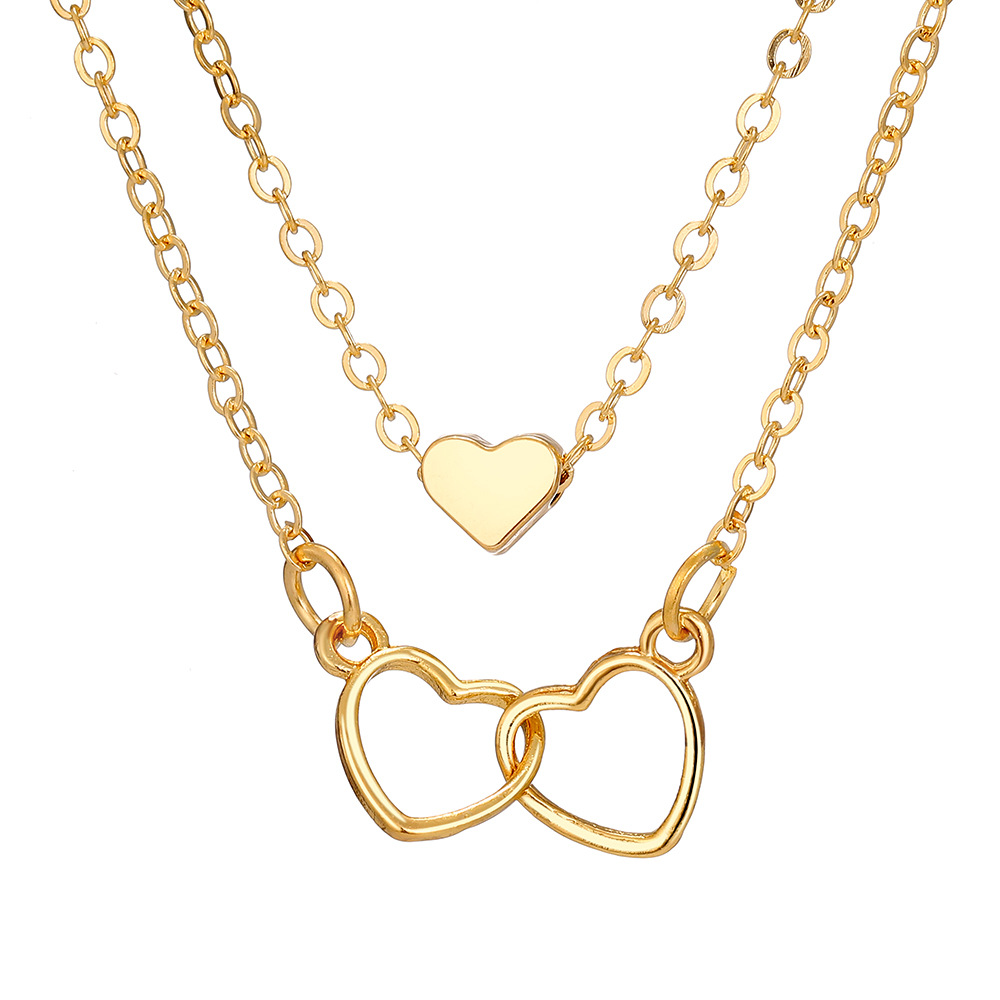 2pcs/set Women Necklace Ladies Jewelry Sets Fashion Girl's Necklace