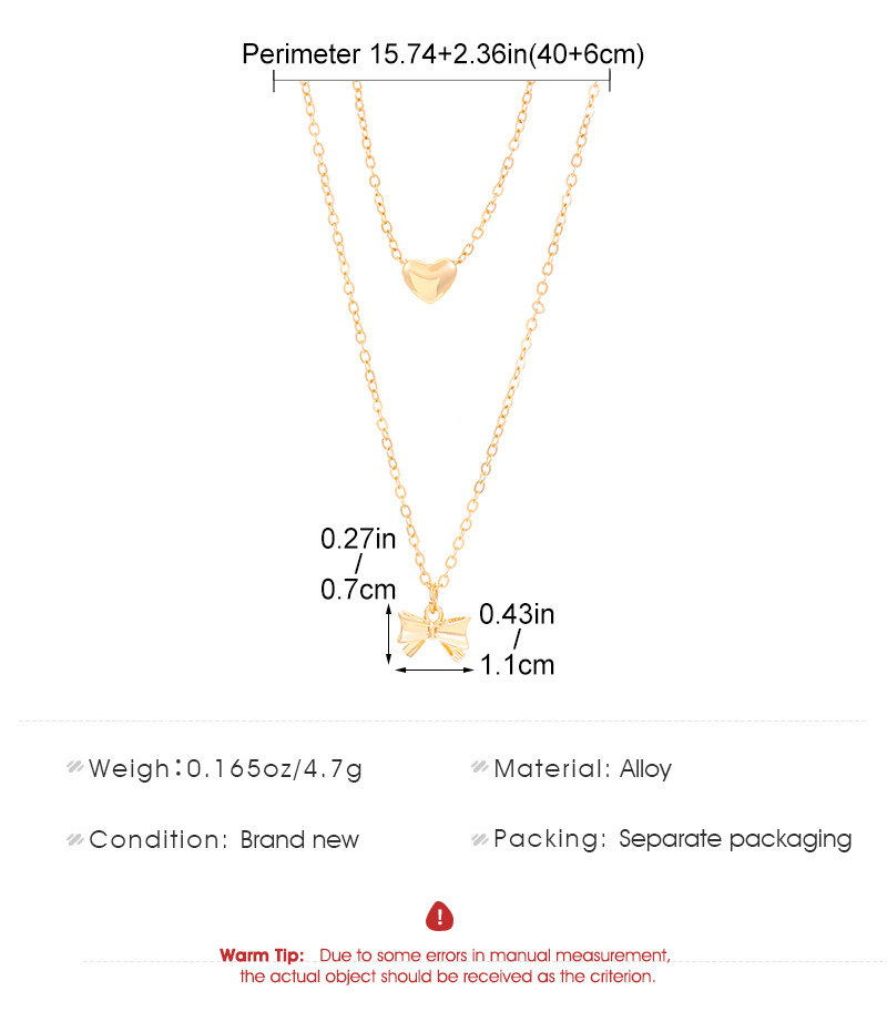 2pcs/set Women Necklace Ladies Jewelry Sets Fashion Girl's Necklace