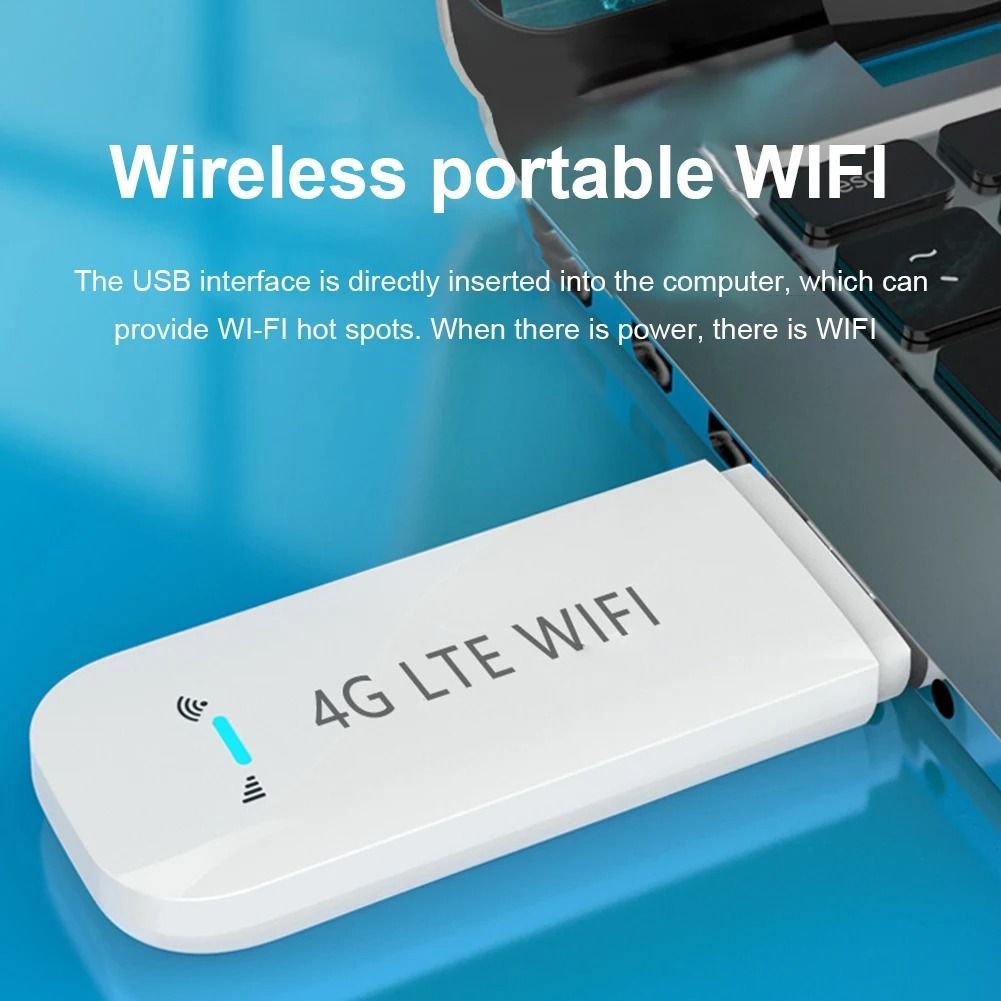 4G Wifi Router 3G 4G LTE Wireless Portable WIFI Mobile Hotspot Firewall WiFi Repeater USB Dongle Car Wi-fi Router Sim Card Slot
