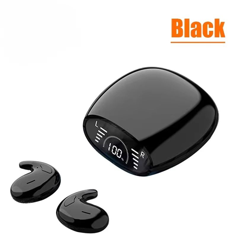 New Sleep Invisible Headset Ipx5 Waterproof Wireless Bluetooth 5.3 Earphone With Mic For TWS Sports Stereo Headphones For Phone