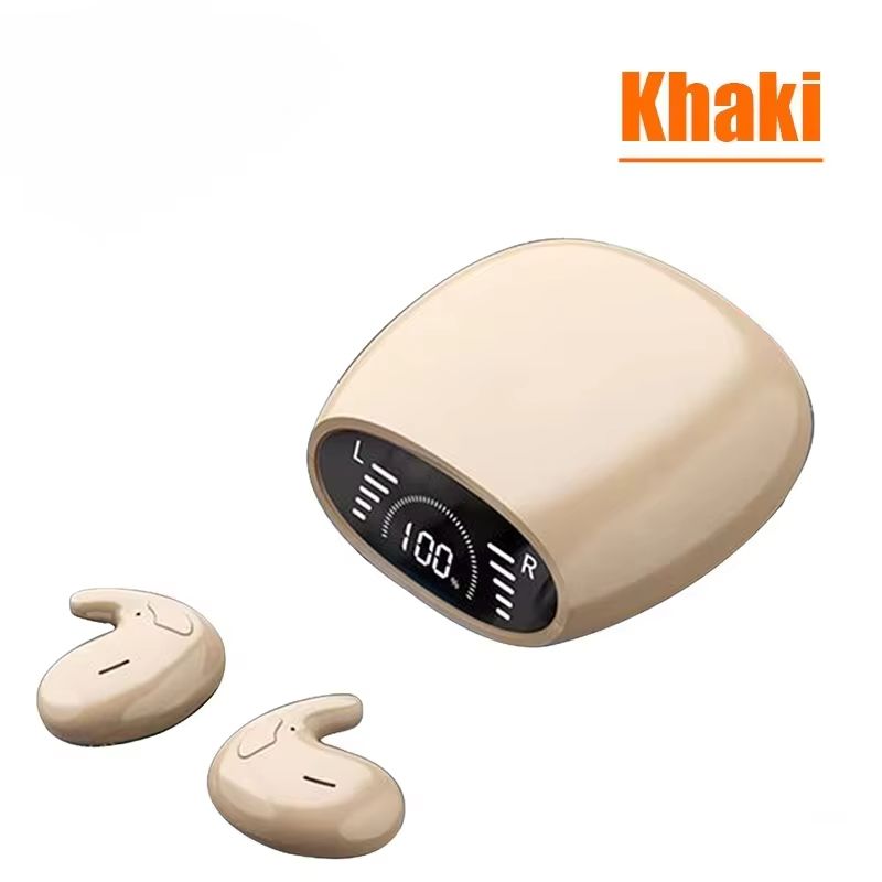 New Sleep Invisible Headset Ipx5 Waterproof Wireless Bluetooth 5.3 Earphone With Mic For TWS Sports Stereo Headphones For Phone