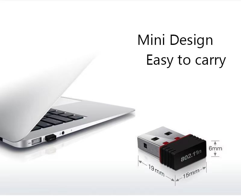 Portable 150M USB WiFi Adapter Wireless PC Network Card Transmitter Receiver 2.4G Mini Wifi Router