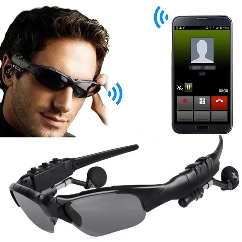 Smart Wireless Bluetooth Sunglasses Smart Glasses Headset Stereo Outdoor In Car Sport Earphone Calling Music Anti-Blue Eyeglasse