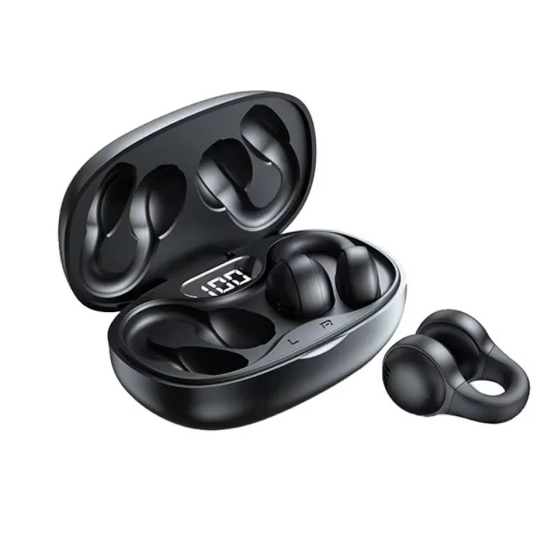 X58 TWS Wireless Bone Conduction Headphones Bluetooth 5.3 Earphones Waterproof Sports Earbuds Earring Ear Hook With Mic Headset