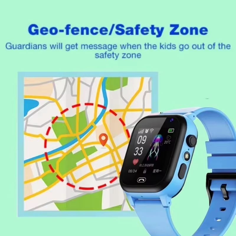 Kid Smart Watch 2025 New S Im Card Smartwatch For Children Sos Call Phone Camera Voice Chat Photo Boy Girl Christmas Gift
