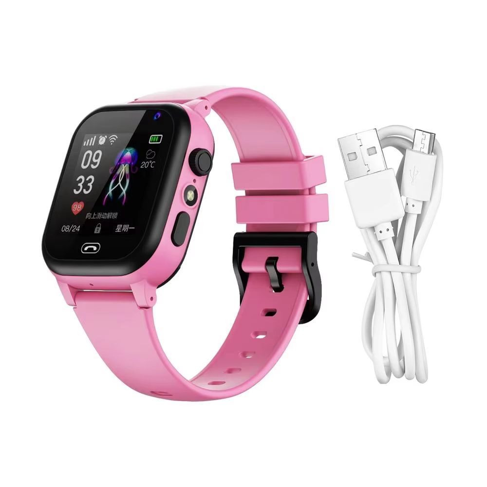 Kid Smart Watch 2025 New S Im Card Smartwatch For Children Sos Call Phone Camera Voice Chat Photo Boy Girl Christmas Gift