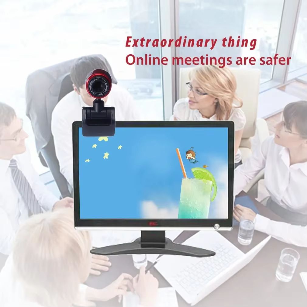 New USB Webcam 1080P HD Camera USB2.0 Web Cam With Mic For Computer PC Laptop Digital Video Camera for Tiktok/Youtube/Skype/MSN