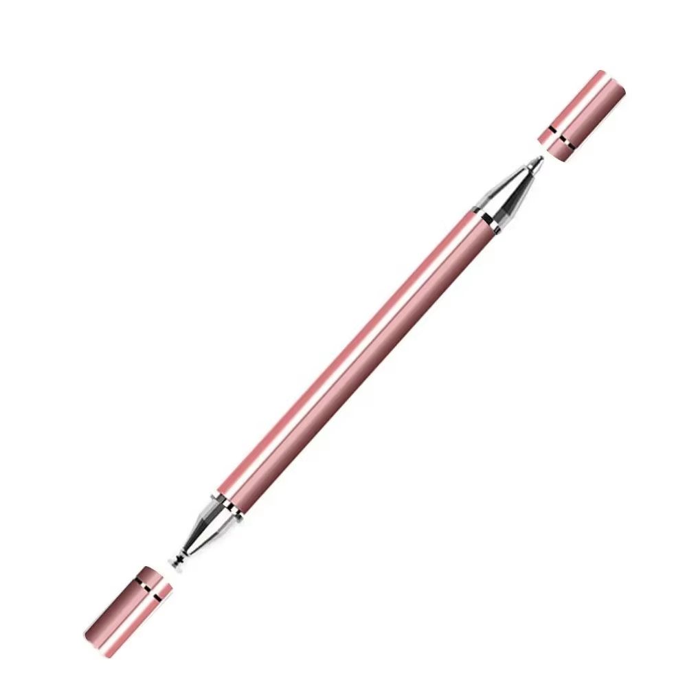 Dual-head Capacitive Pen Disc Silicone 2in1 Dual-purpose Stylus PaintingOffice Retouching Mobile Phone Tablet Pen Capacitive Pen