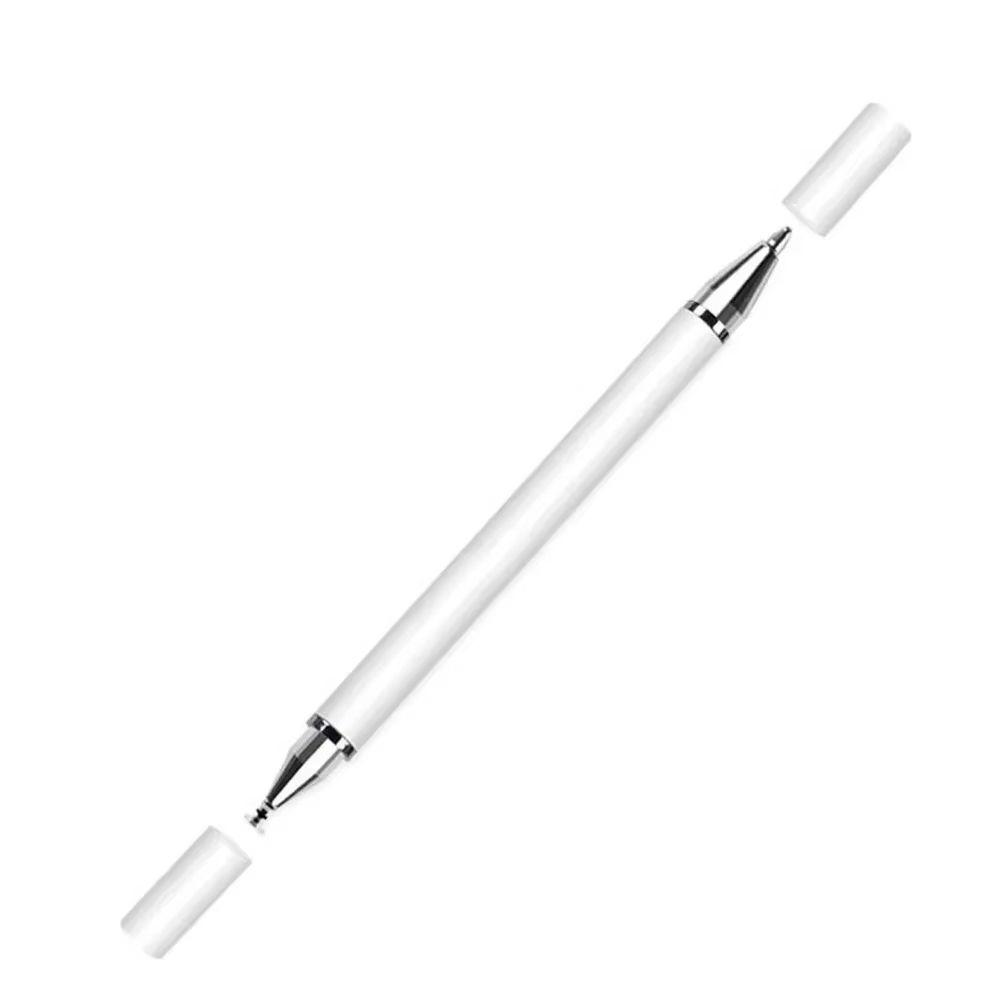 Dual-head Capacitive Pen Disc Silicone 2in1 Dual-purpose Stylus PaintingOffice Retouching Mobile Phone Tablet Pen Capacitive Pen