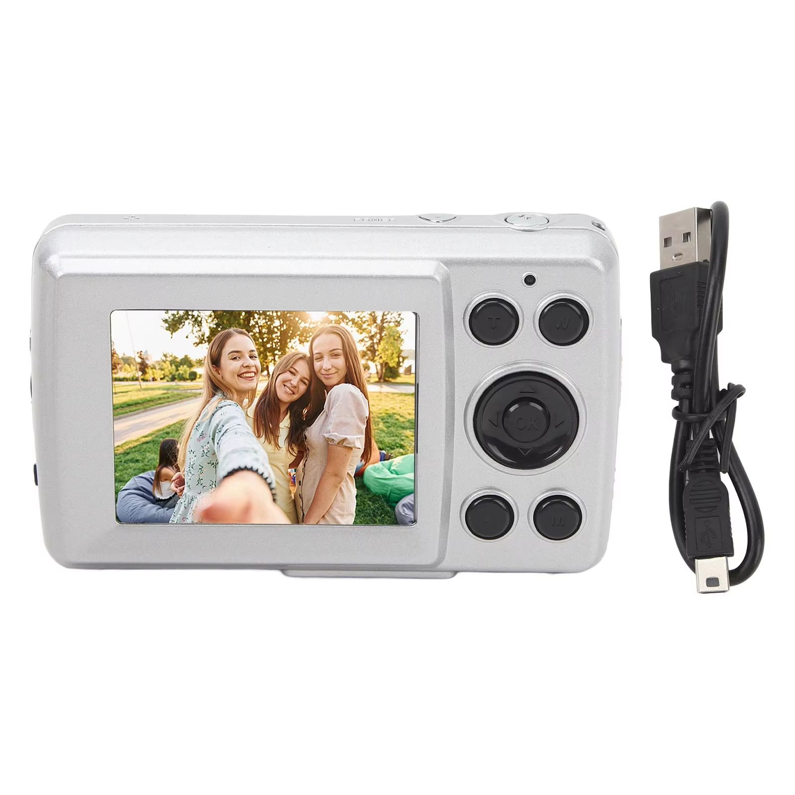 2.4 In Portable Camera 16X Digital Zoom 1080P 16MP Auto Focus Digital Camera for Photography Video