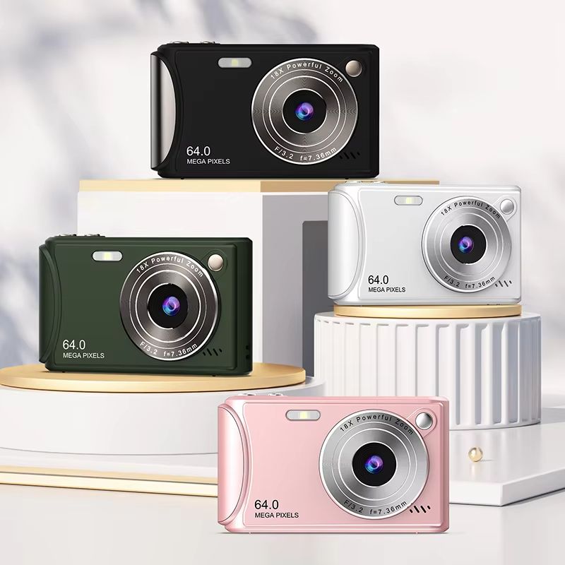 4K Digital Camera Autofocus Vlogging Camera HD 36MP Entry-level Student Camera 2.4 Inch Screen 18X Zoom for Photography Video