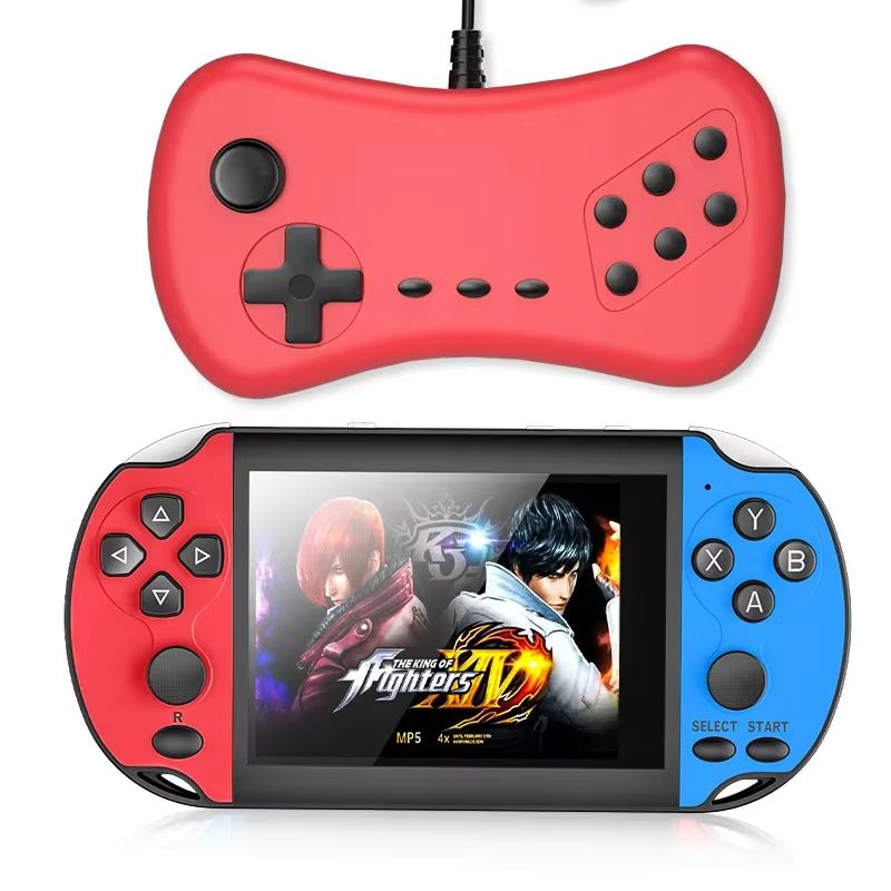 X7s Joystick Game Console 3.5 Inch Large Screen Psp Handheld Game Console Wired Dual Joystick Mini Arcade Game Children Gifts