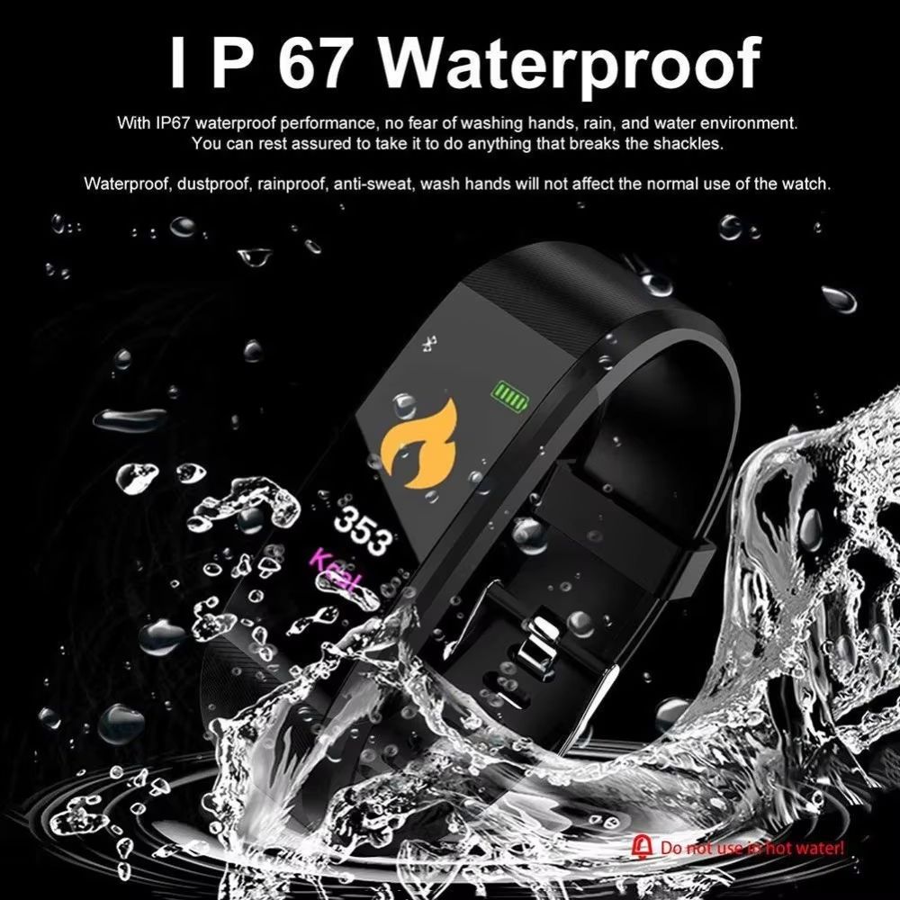 Top Men's Sports Bluetooth Clock Electronic Wrist Watch Pedometer Heart Rate Digital Watches For Women Men child Wristwatch