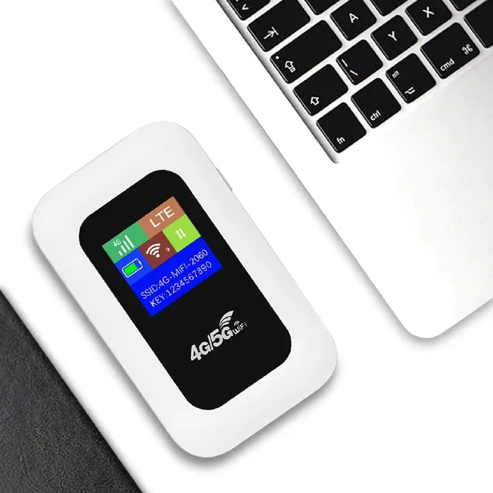 4G/5G Mobile WIFI Router 150Mbps 4G LTE Wireless Router 3500mA Portable Pocket MiFi Modem with Sim Card Slot Mobile WiFi Hotspot