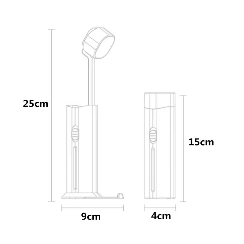 Usb Folding with Mobile Power Small Table Lamp 5000 MAh Multi-function Eye Protection Table Lamp Learning Bedroom Living Room Ou