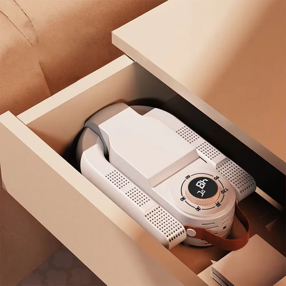 New Smart Shoe Dryer Shoe Dryer Multi-functional Folding Temperature Control Timed Ultraviolet Deodorization Shoe Rack