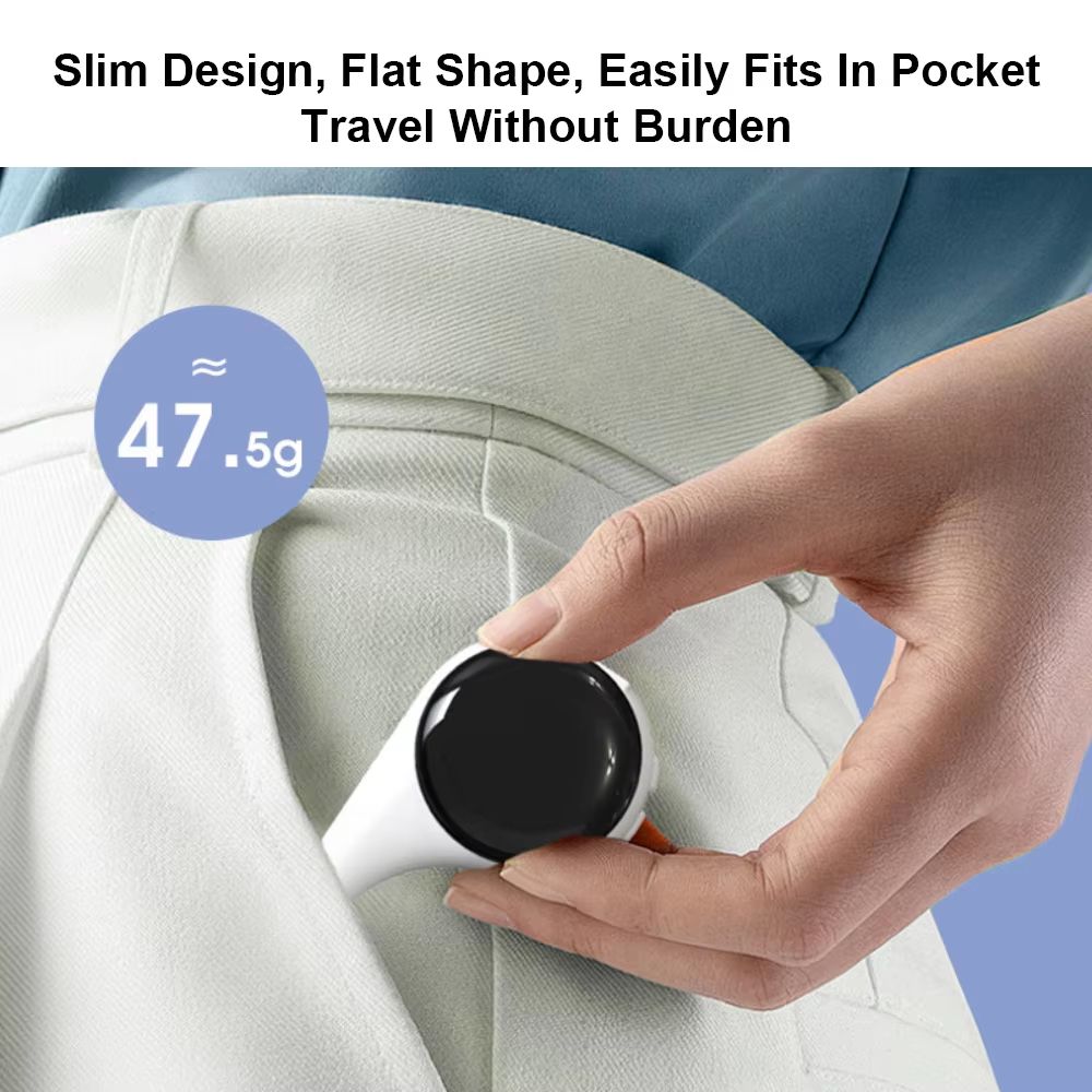 White Noise Sleep Aid Music Box Under Pillow Bone Conduction Bluetooth Speaker with Led Display Timed Shutdown Improve Sleep