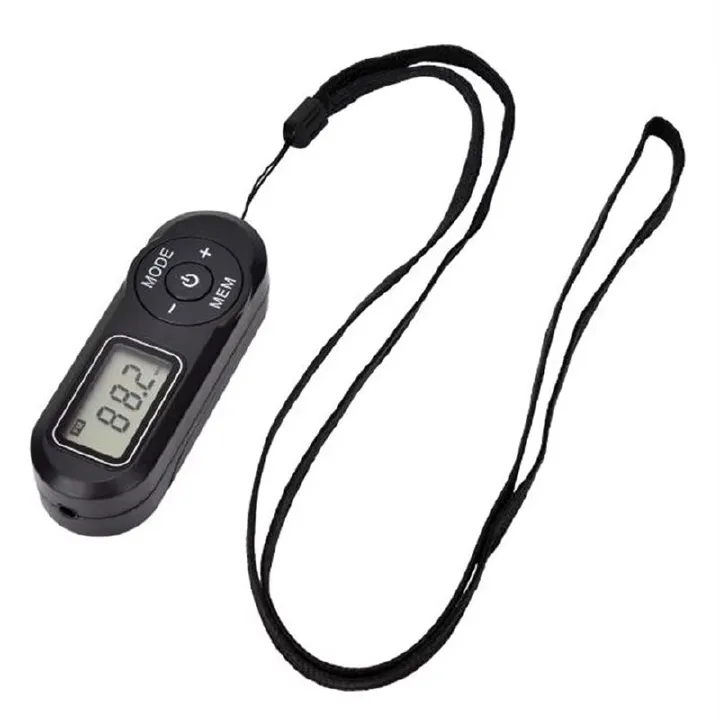 Pocket DSP Digital FM Radio - 1.1-inch Display Mini Radio with Advanced Signal Reception, Portable Design