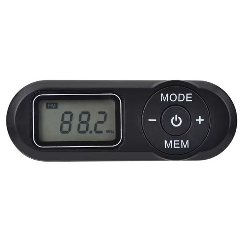Pocket DSP Digital FM Radio - 1.1-inch Display Mini Radio with Advanced Signal Reception, Portable Design