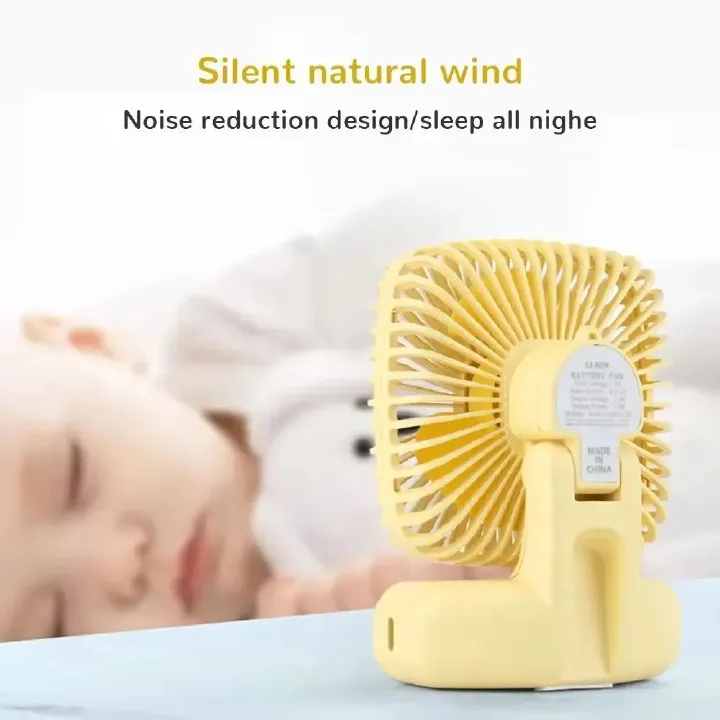 Desktop small fan mini handheld USB three speed cold windmill home office portable quiet outdoor simple portable summer