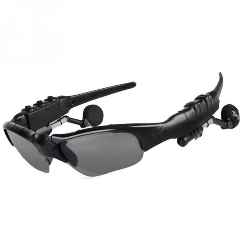 Glasses Headset Stereo Earphones Wireless Headset with Mic Glasses Sunglasses for Driving Cycling Sones Wireless Headset