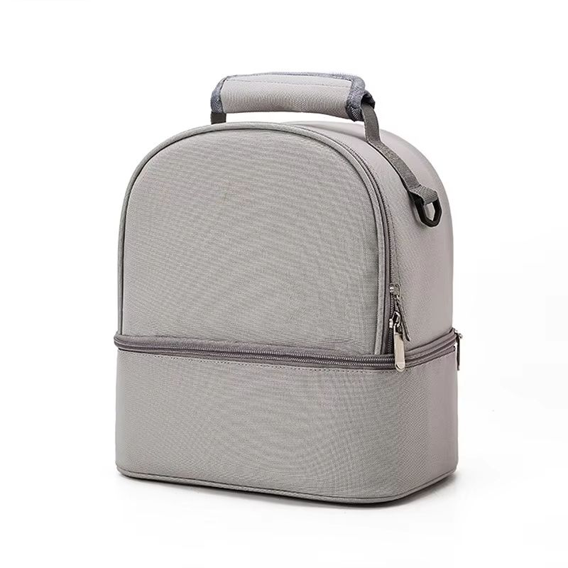 Practical Oxford Cloth Insulation Lunch Bag Thermal Bento Box Cooler Picnic Food Storage Container Mother Baby Backpack