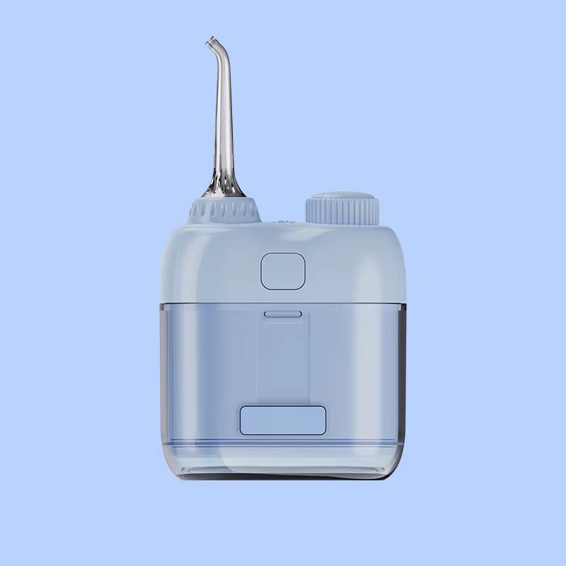 YUESI Mini Electric Water Flosser Convenient For Travel Portable Teeth Cleaner 2 Jet Tip 4 Modes Irrigator Dental Teeth Clean