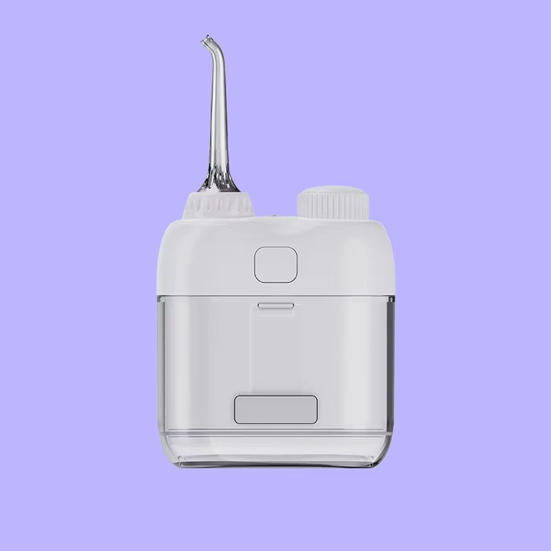 YUESI Mini Electric Water Flosser Convenient For Travel Portable Teeth Cleaner 2 Jet Tip 4 Modes Irrigator Dental Teeth Clean