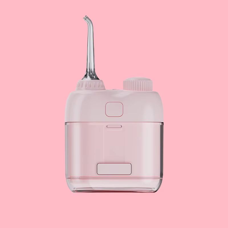 YUESI Mini Electric Water Flosser Convenient For Travel Portable Teeth Cleaner 2 Jet Tip 4 Modes Irrigator Dental Teeth Clean