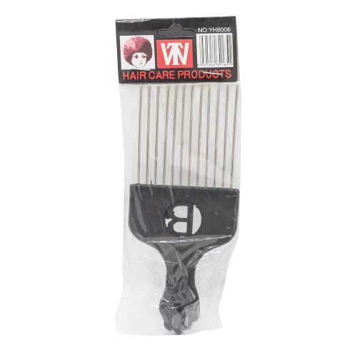 B Afro Metal Comb Wide Toothed