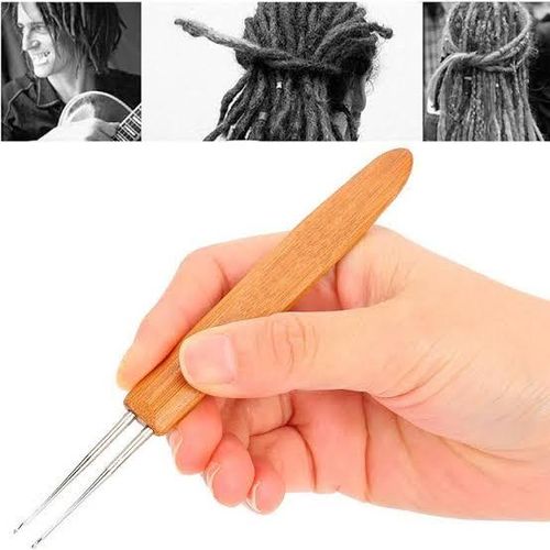Dreadlocks Crotchet With Double Hooks Interlocking Crochet Needle