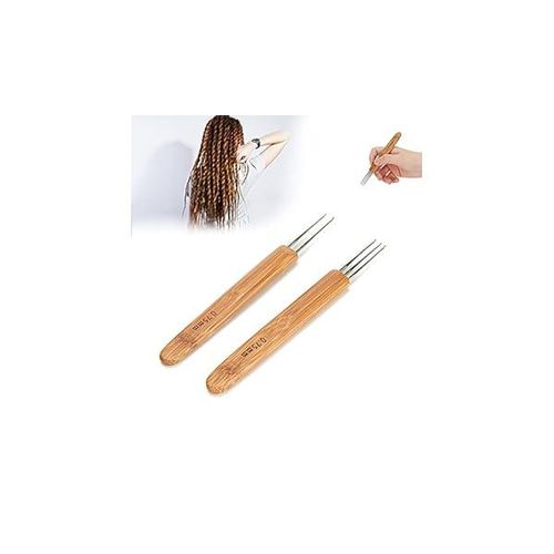 Dreadlocks Crotchet With Double Hooks Interlocking Crochet Needle