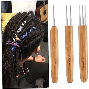 Hook Crochet Dreadlock Hair Needle 123 Head tripple head
